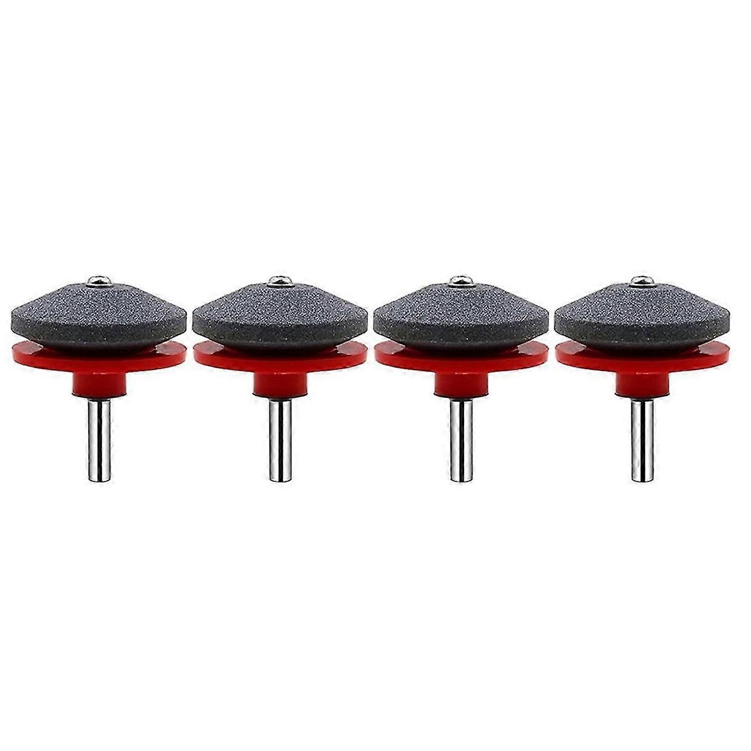 4PCS Lawnmower Dull Blade Sharpener, Lawn Mower Blade Sharpener Tool