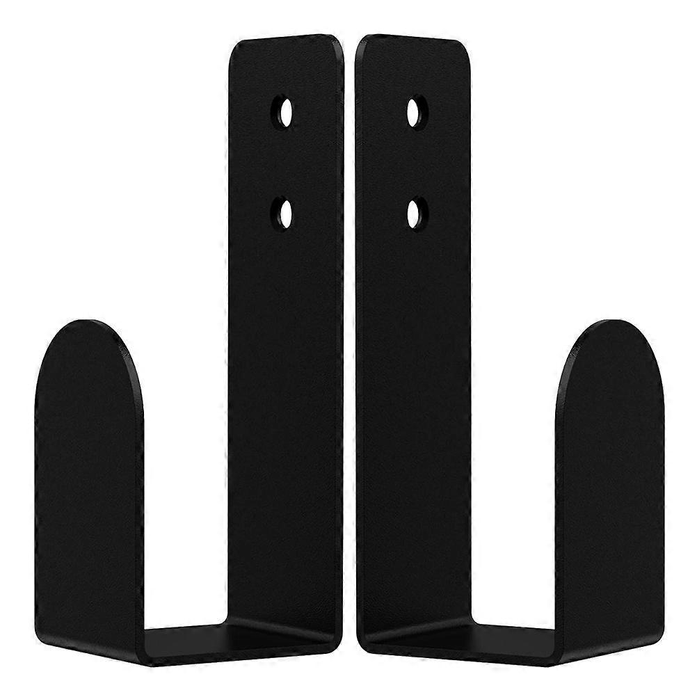 Keyboard Holder Wall Mount Keyboard Rack for Storage 2Sets Acrylic Black