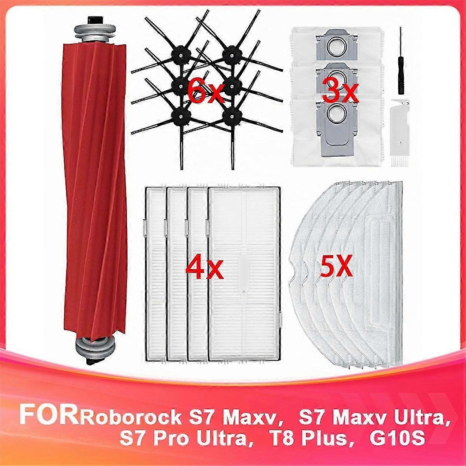 for Roborock S7 MaxV, S7 MaxV Ultra,S7 Pro Ultra, Main Brush