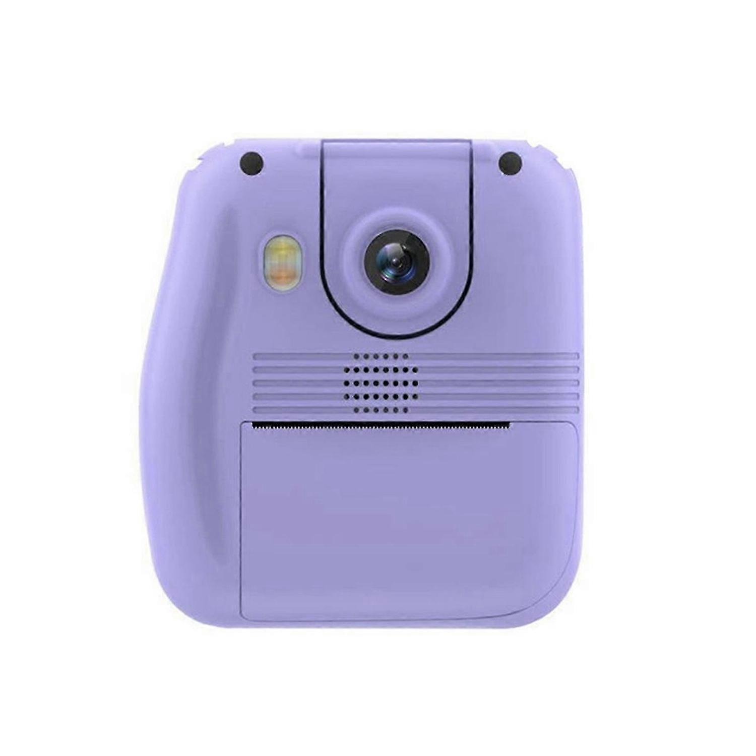 Flip Lens Kids Portable Printer Thermal Paper Stickers Paper Mini Printers Multi-Function Digital Sm