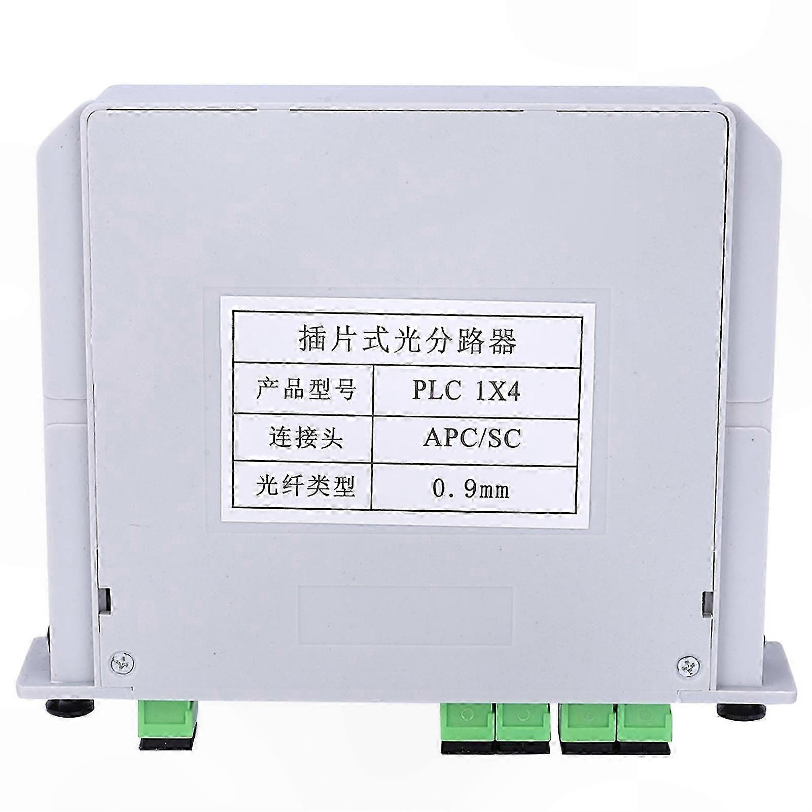 SC APC Single Mode PLC Fiber Optic Splitter Module 1X4 Port