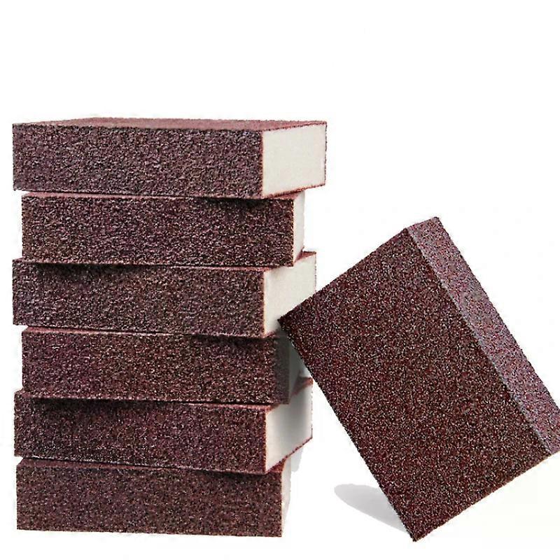 Magic Sponge Eraser Descaling Emery Cleaning Brush Silicon Carbide Descaling Cleaning Brush Stove Top Pot Kitchen Tools