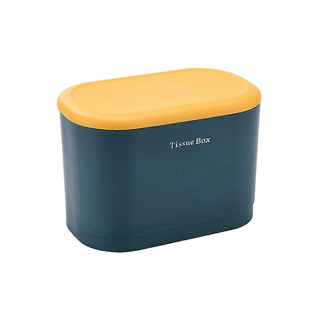 Tissue Container Wall Mounted Tissue Box Plastic Bathroom Paper Towel Holder Case