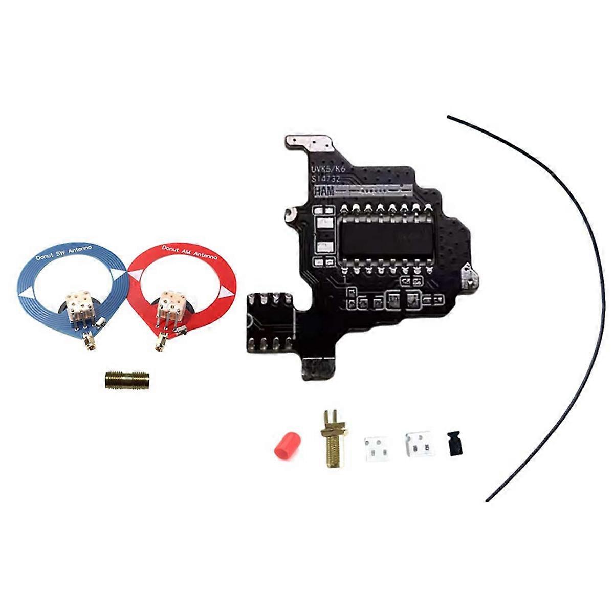 For K5/K6 SI4732 Radio Module+2xDonut Antenna