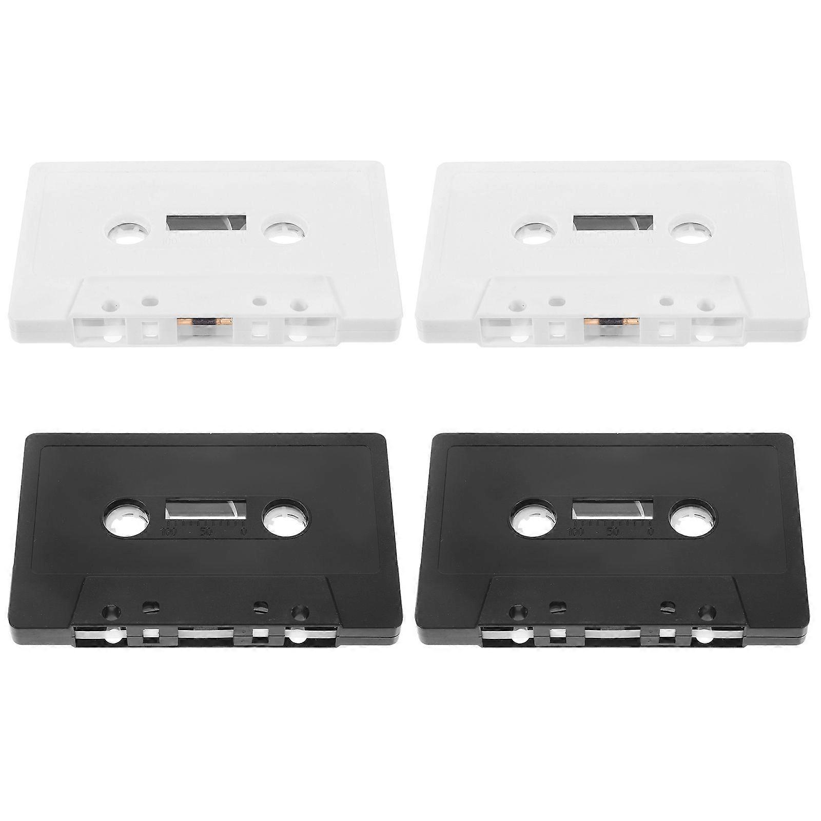 4pcs Cassette Tape Blank Cassette Tape Blank Audio Tape Cassette Tape Empty Cassette Tape