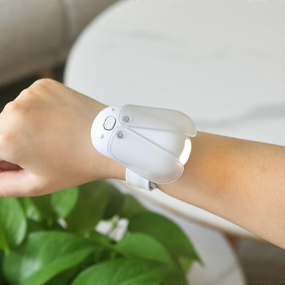 New Rechargeable Cute Firefly Wrist Light Mini Wearable Reading Light With Eye Protection, 3 Color Temperature, Long-Press Brightness