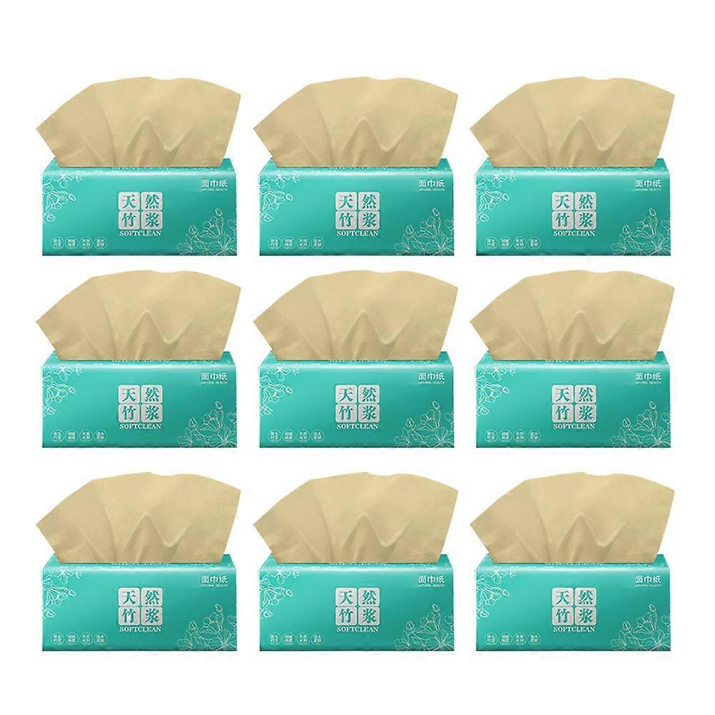 Facial Cleaning Towel Bamboo Facial Towels for Cleaning Use 3Pcs 9 Bag Set