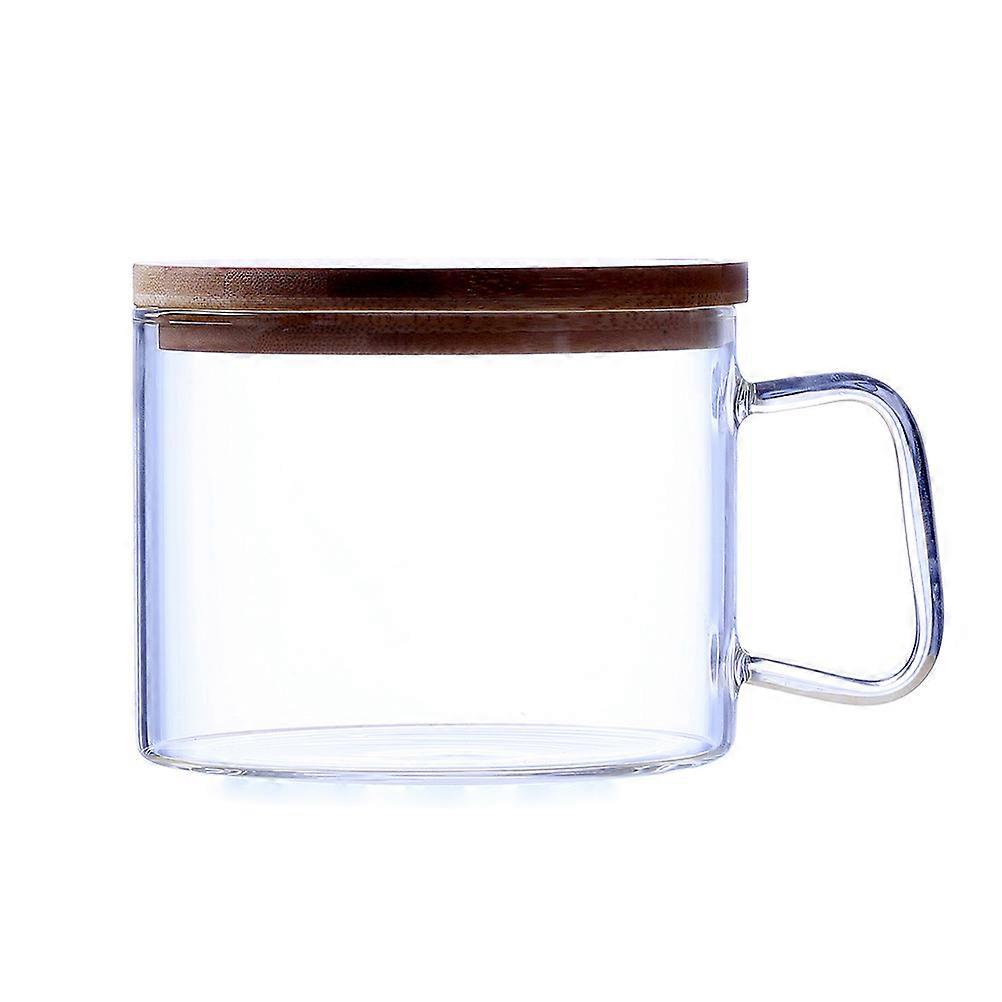 Bubble Noodle Transparent Glass Bowl for Kitchen Use 1200ml Multi Color Material