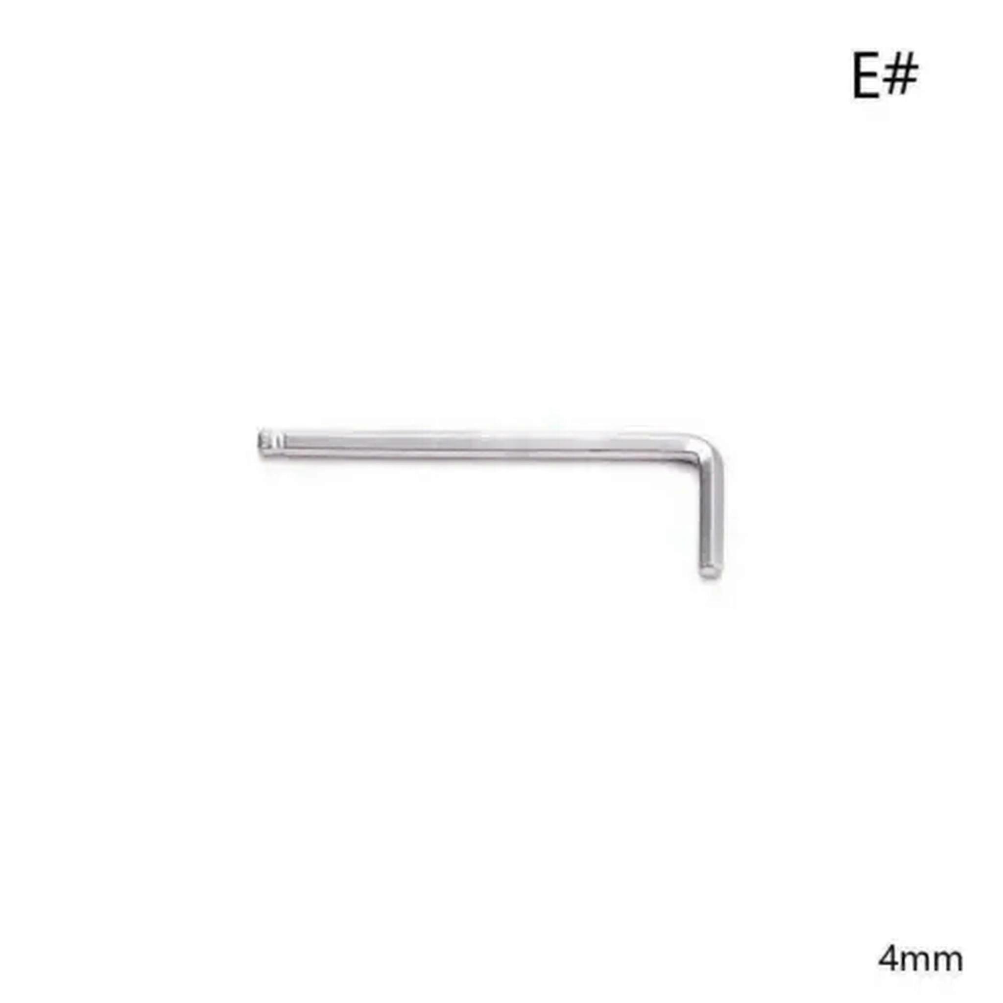 TUMALL 1.5-10mm ALLEN BALL POINT END LONG ARM HEX KEY WRENCH ALLEN METRIC KEY QUAL V4O0-4mm