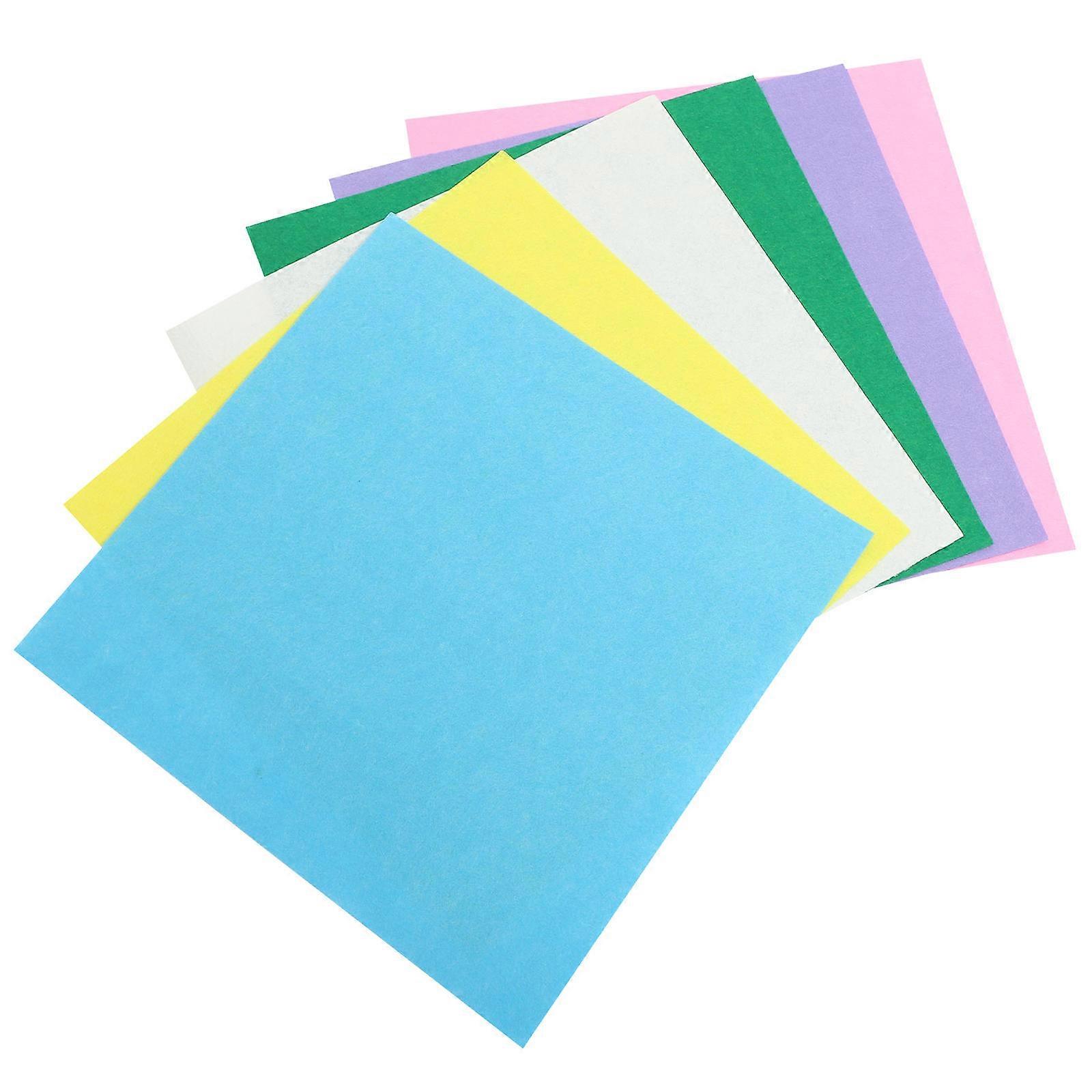 Handmade Patchwork Fabric Sheets for Quilting 6 Sheets Non-Woven Material