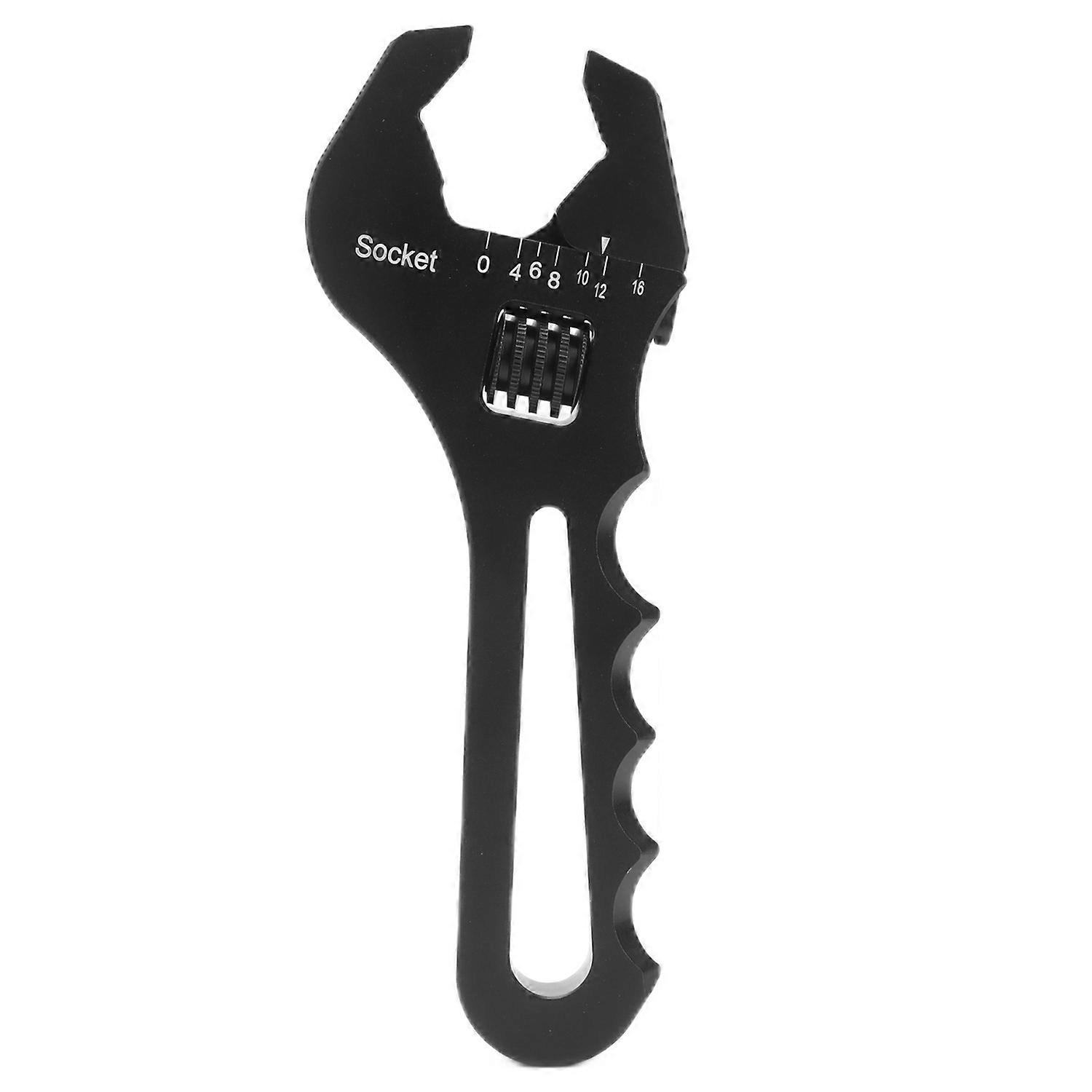 Feature:
1. Through easy adjustment, you can use this wrench to fit AN3, AN4, AN6, AN8, AN10, AN12 a