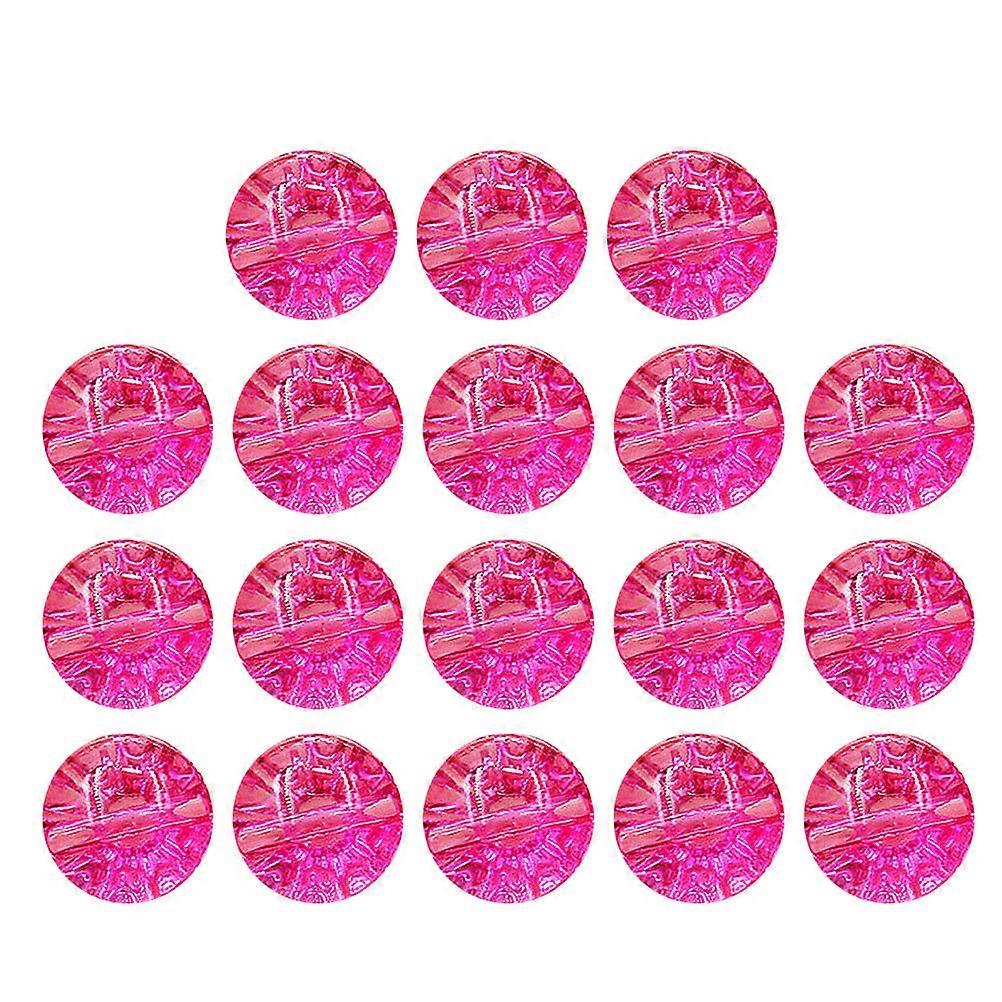 Coat Button Clear Crystal Button for DIY Use 50Pcs Black Sewing Fasteners