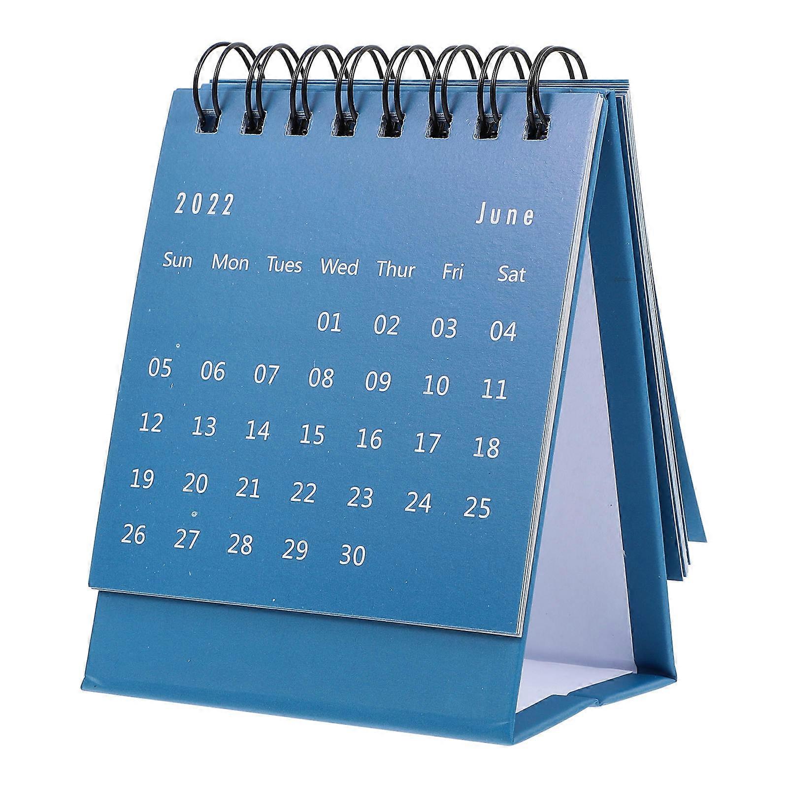Mini Calendar School Calendar for Daily Planning 3Pcs Practical Planner