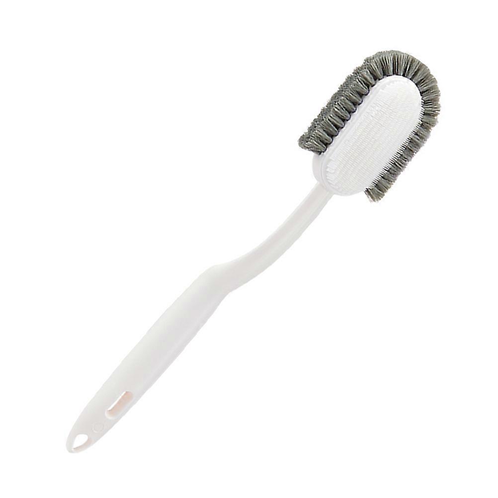 Household Cleaning Brush for Shoes 2Pcs Plastic Long Handle Tool