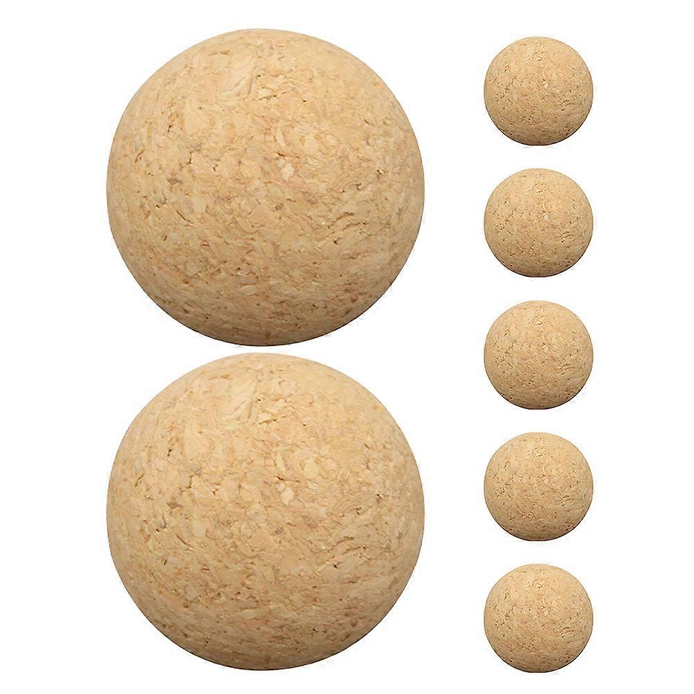Table Football Accessories Table Soccer Balls for Playing 35Pcs Cork
