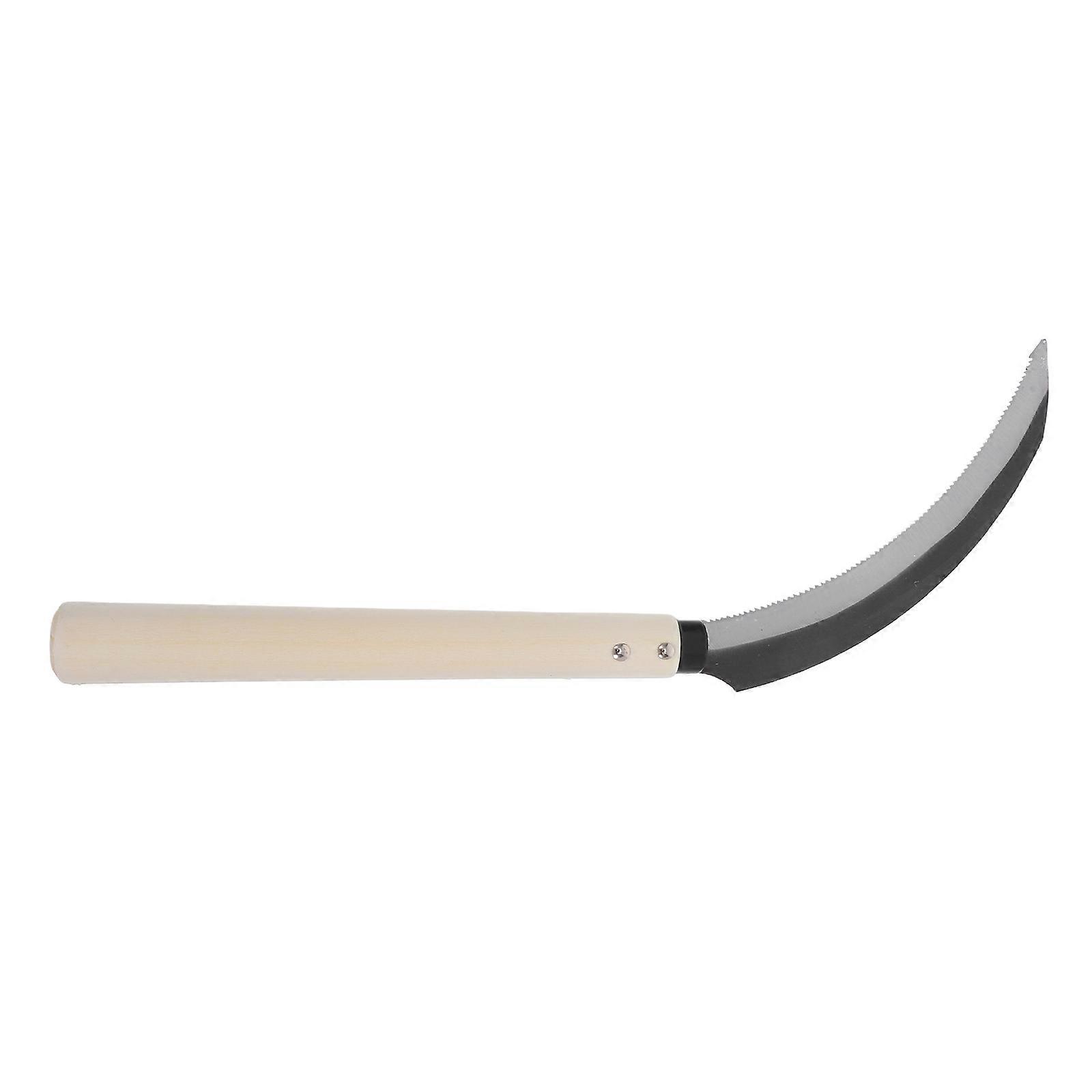 Serrated Handheld Garden with Wooden Handle for Weeding 2Pcs