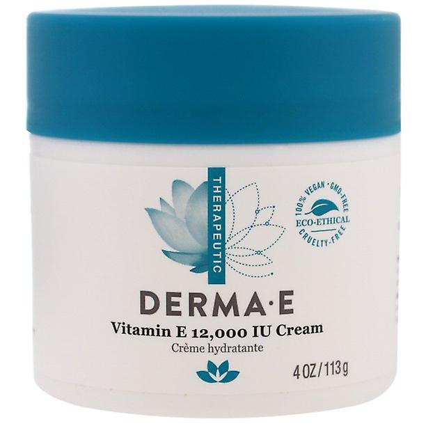 Derma E Vitamin E 12,000 Iu Creme, 4 Oz