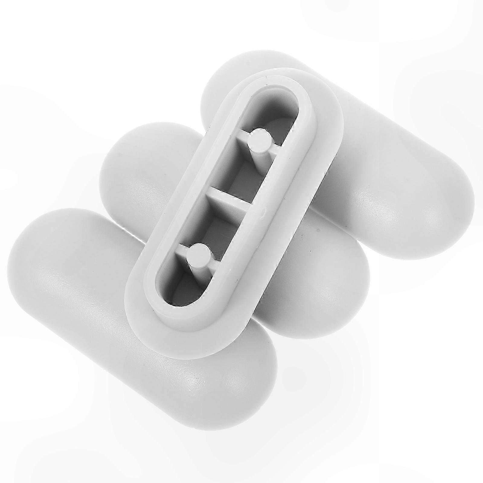 Clear Toilet Seat Bumpers 4-Pack for Secure Fit and Enhanced Stability