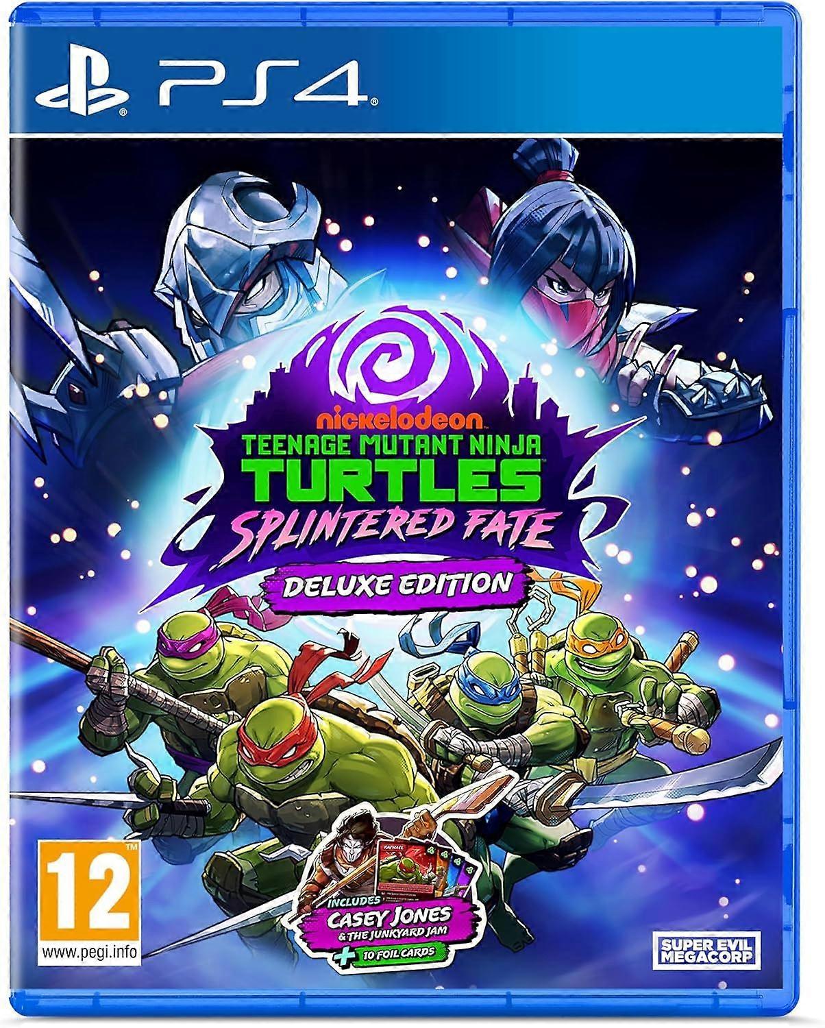 Teenage Mutant Ninja Turtles Splintered Fate - PS4 Game (Deluxe Edition)