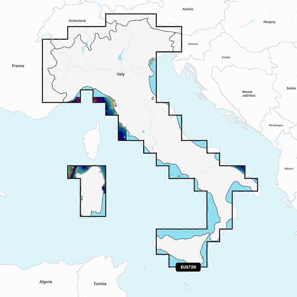 Garmin Navionics Vision+ Chart: Eu073r - Italy Lakes & Rivers