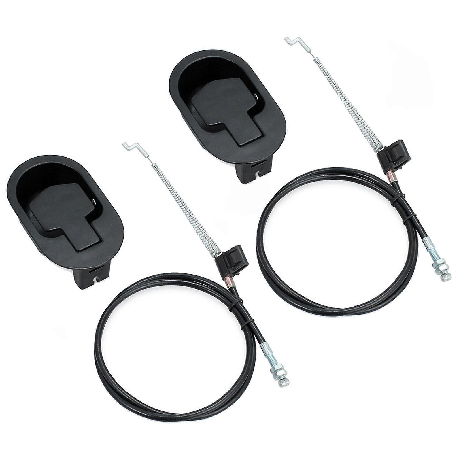Aluminum Recliner Handle Replacement Pull Lever with Cable 6Pcs for Couch
