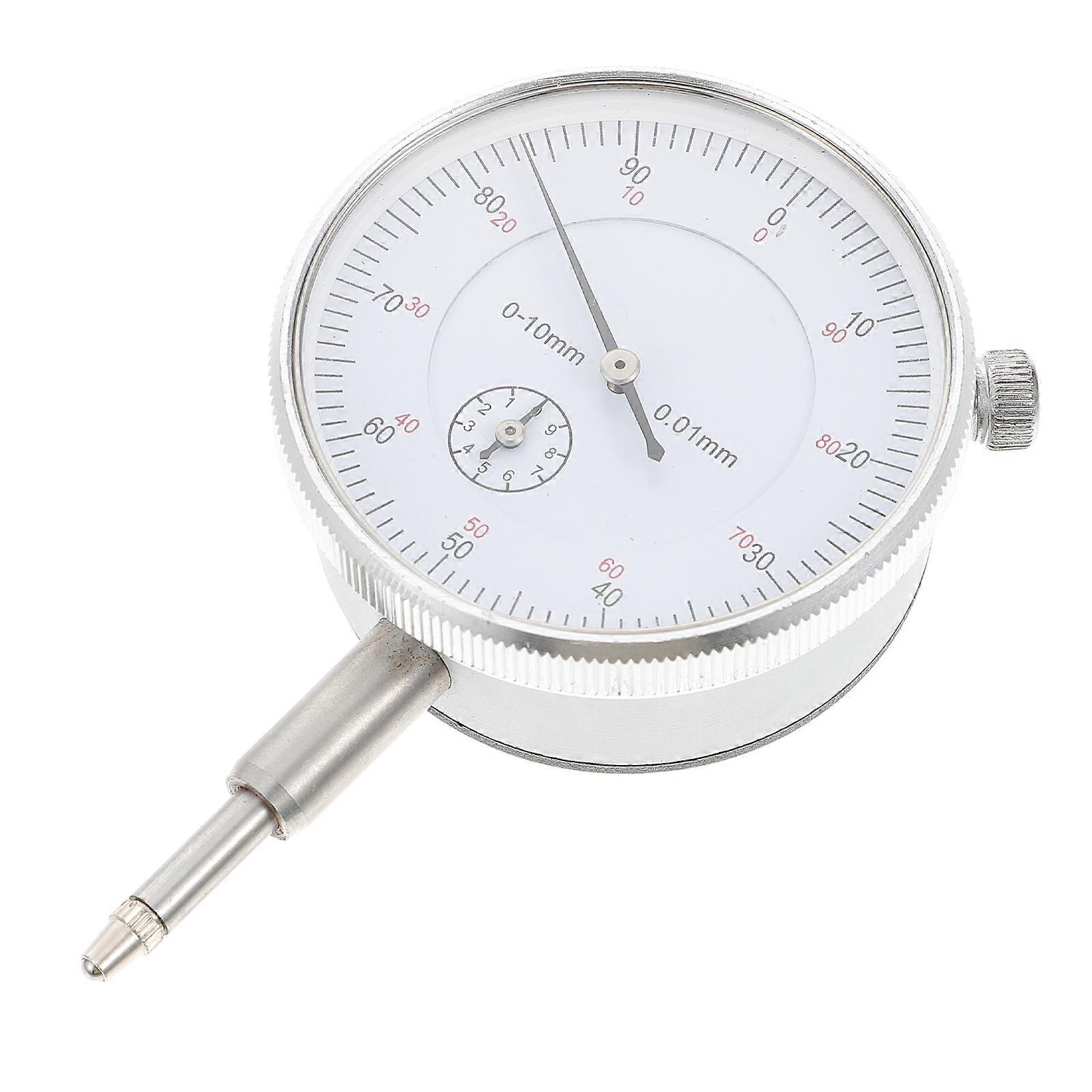 Dial Test Indicator 2Pcs Precision Gauge For Technicians Suitable For Industrial Measurement With 0-10mm Measuring Range