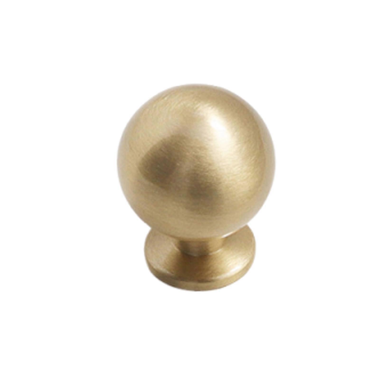 Circular Brass With Base Dressing Knob Kitchen Hardware For Cabinetdoor