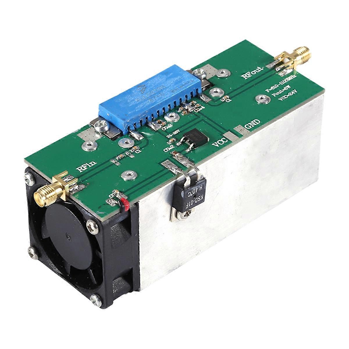 8W Power Amplifier 600-1100MHz 30dB High Gain for Drone VTX FM