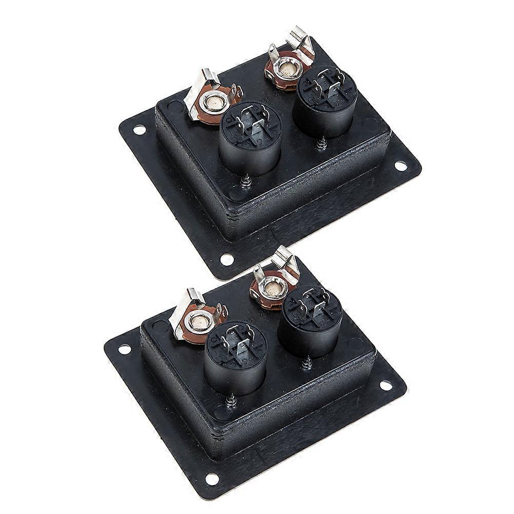 Speaker Box Terminal Cup Connector with Square Terminal for Subwoofer 4Pcs