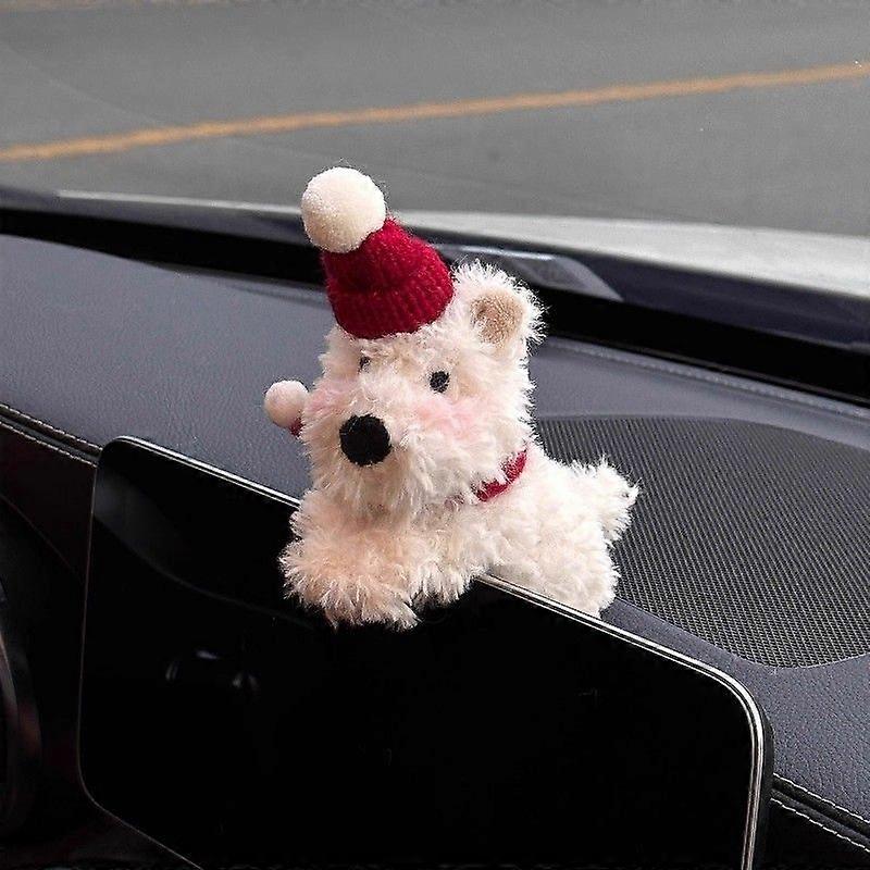 Car screen ornaments scribbled puppy car hand-gear central control screen