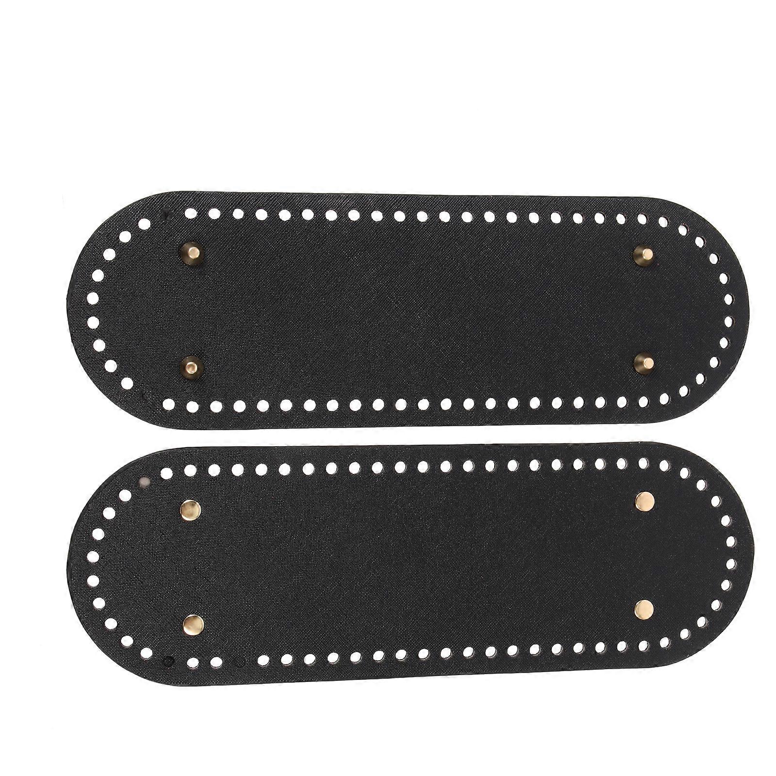 PU Bag Bottom Handbag Base for DIY Knitting Crochet 4Pcs