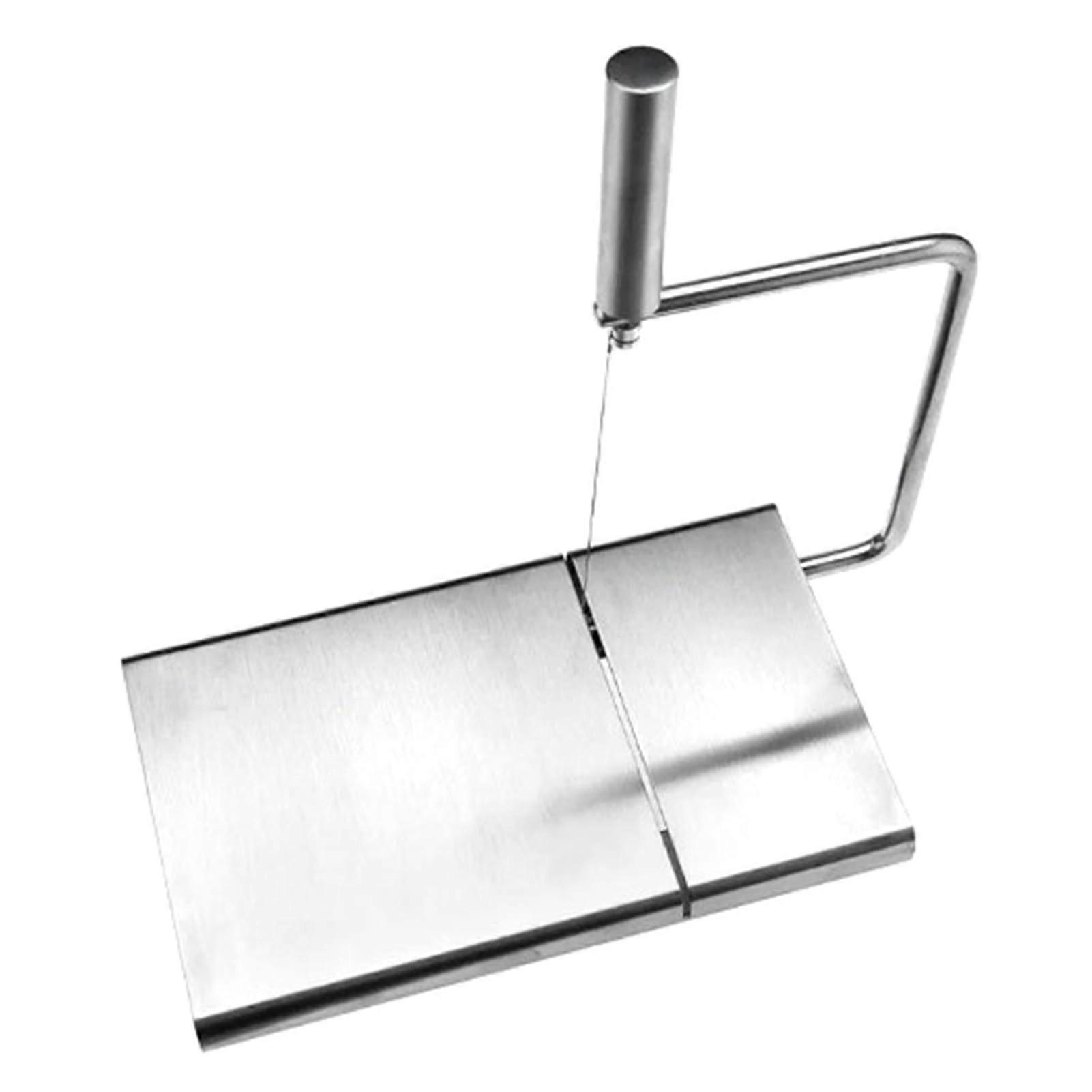 Ensemble de planches à découper le fromage en acier inoxydable avec 5 fils de coupe interchangeables