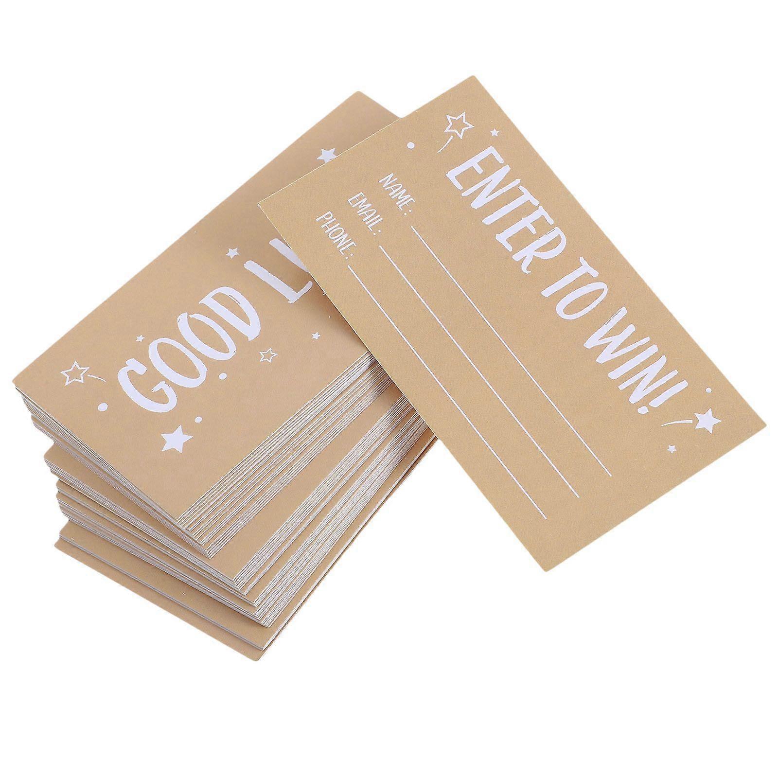 200pcs Blank Raffle Tickets Entry Form Cards With Name Email Address And Phone Number Fields For Contests Raffles Ballot Box Auctions