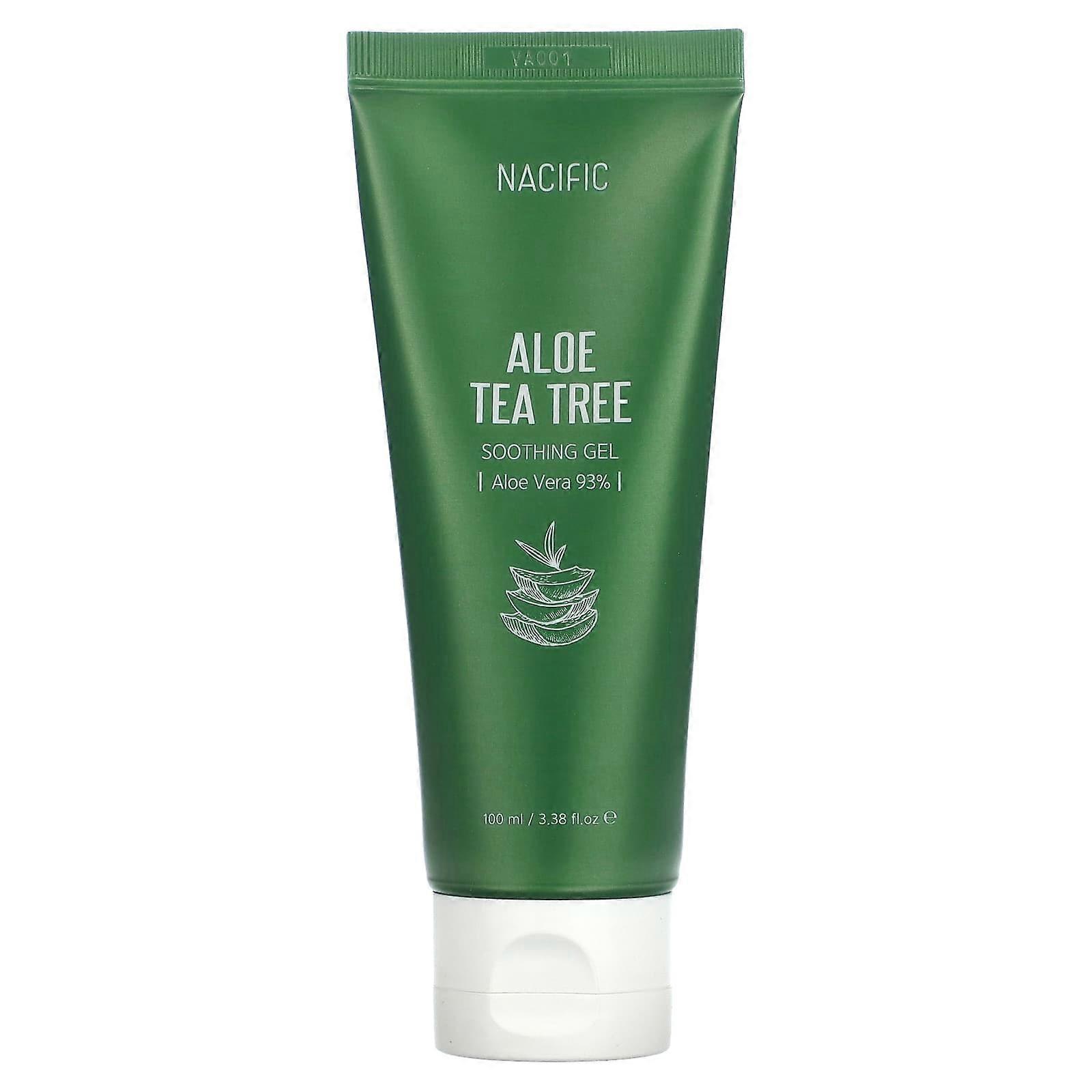 Aloe Tea Tree, Soothing Gel, 3.38 fl oz (100 ml)
