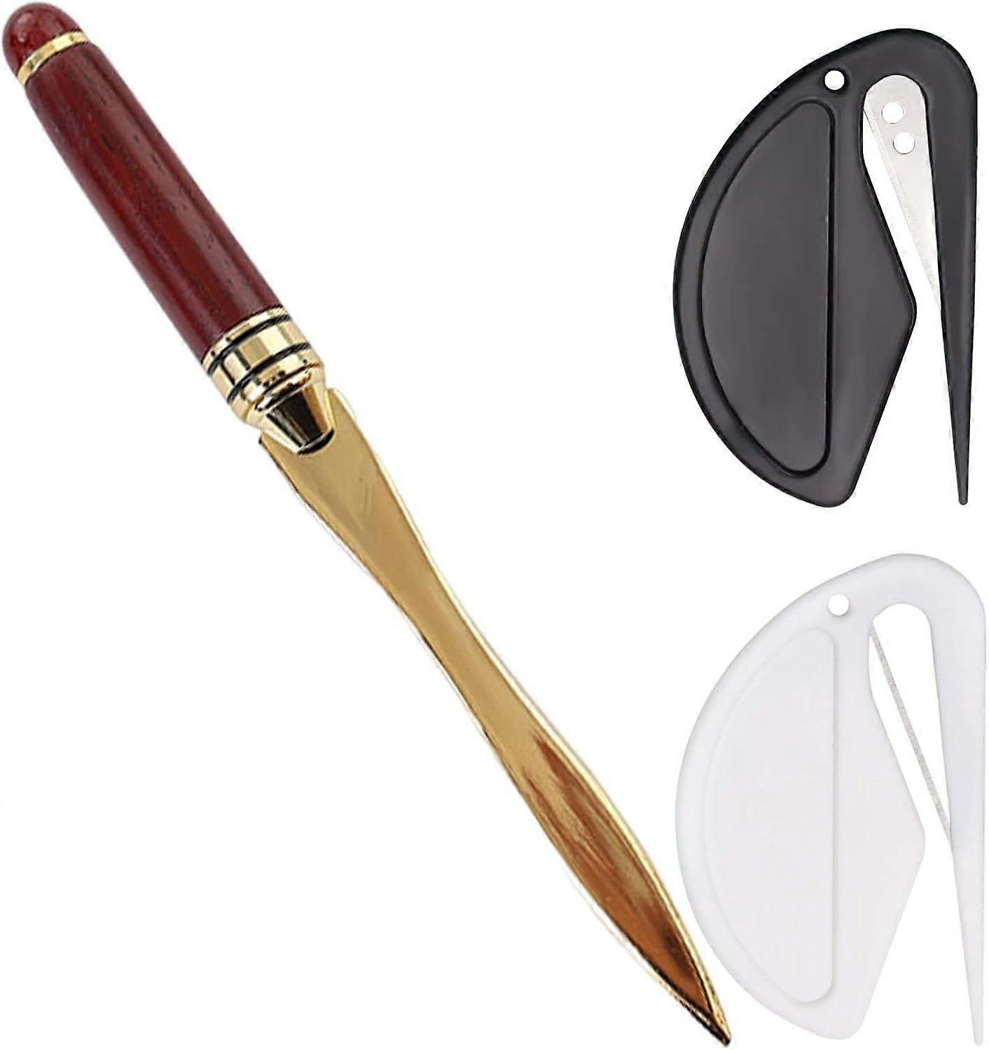 3 Pcs Letter Opener Envelope Openers Beautiful and Practical Mail Opener Suitable for Families Offices Schools and Hotels Opening Sealed Documents Or 