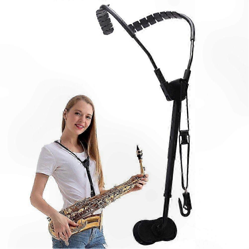 Saxophone Neck Strap with Padded Shoulder Support and Durable Metal Hook for All Ages