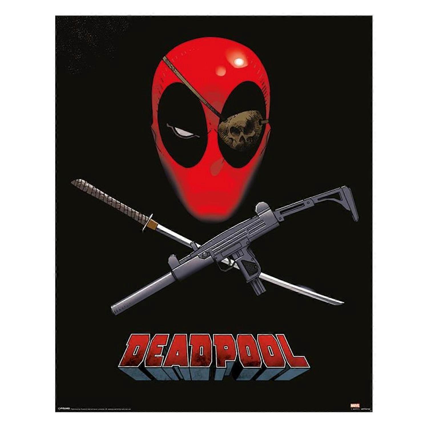 Deadpool øyelapp-plakat