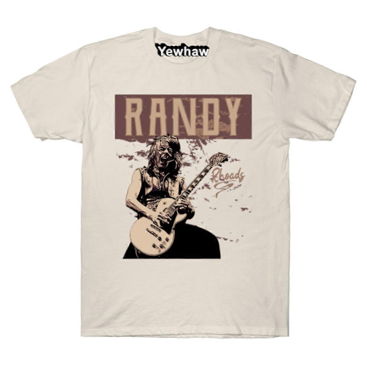 Randy Rhoads // Hnedé vintage tričko