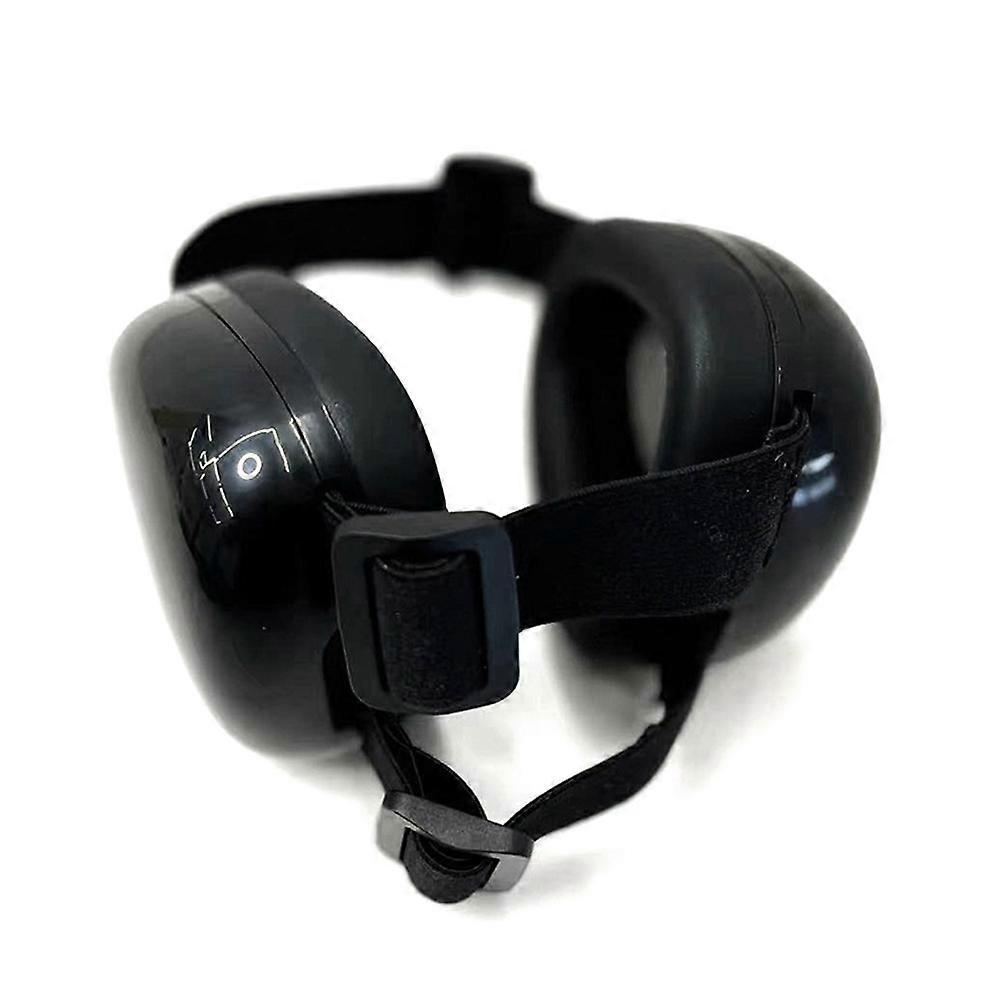 Casque antibruit pour chien, noir