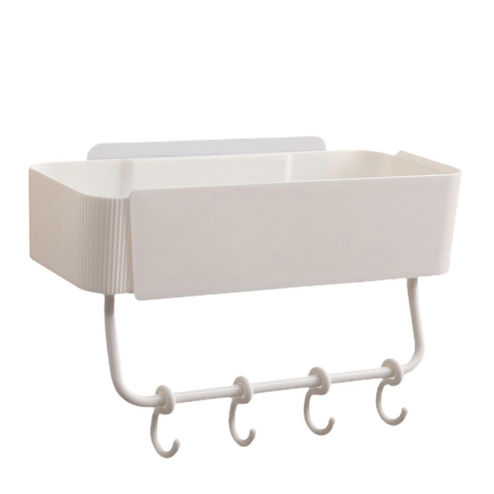 Multifunctional Storage Rack Wall Mounted For Bathroom Kitchen Hollow Bottom