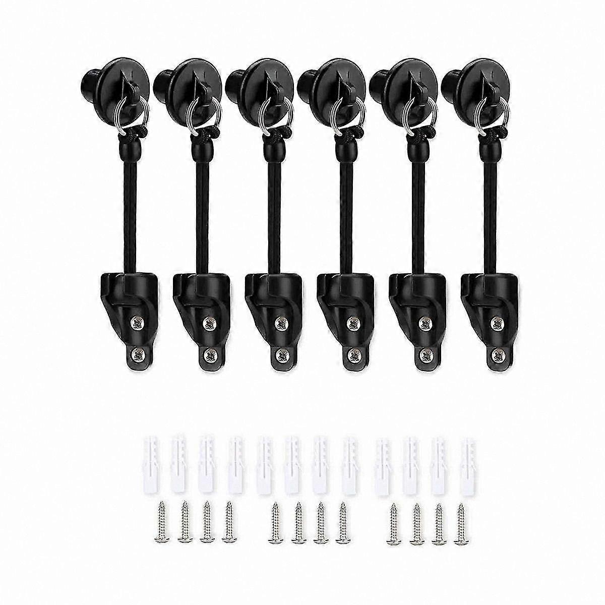 Elastic Bungee Kit with End Cap for Outdoor Roller Sun Shade Replacement Parts Tie Downs