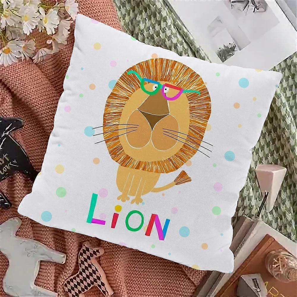 v395動物クッションカバー観賞用枕カバーソファルーム装飾アイテムスロー枕カバーホームgg395