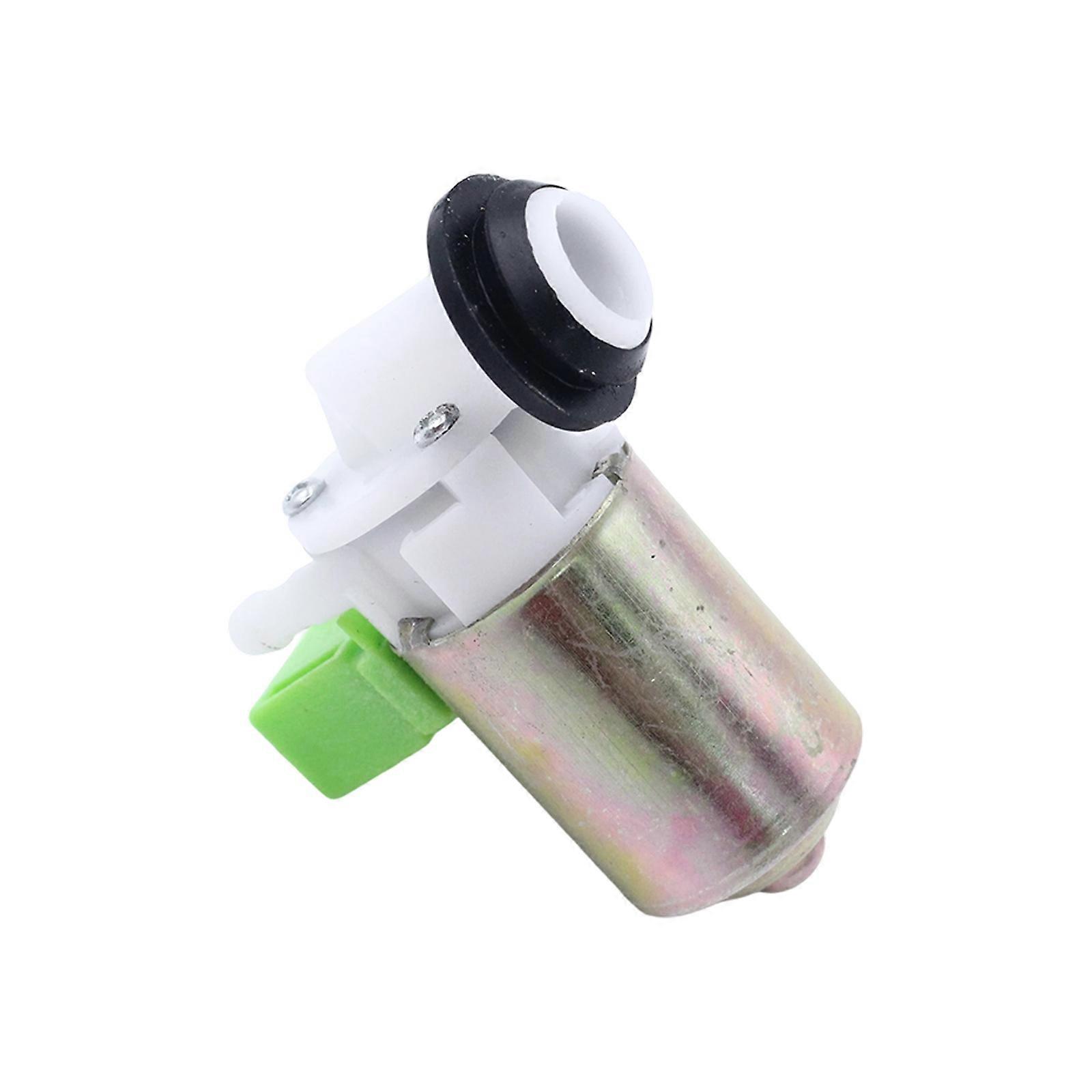 Leak Resistant Windshield Washer Pump Assembly, Long-Lasting Polymer Construction, Exact Factory Replacement Fit Multicolor