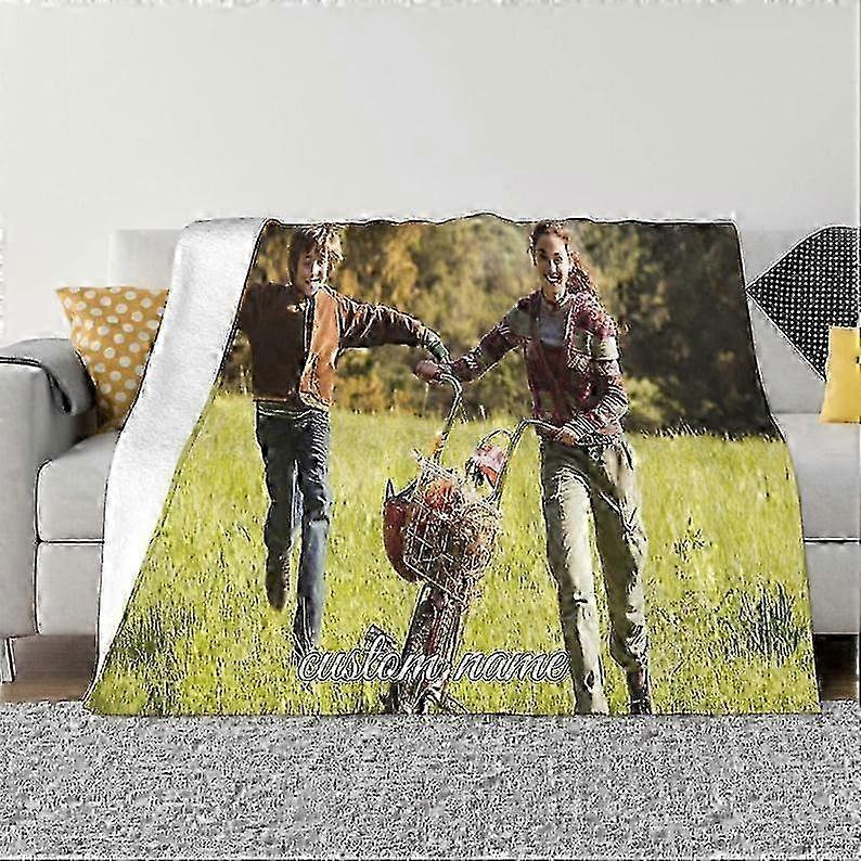 Custom Name Printed Bedspread, Sofa Covers & Travel Blanket for The Odd Life of Timothy Green - 2 Layers, Christpigdz315