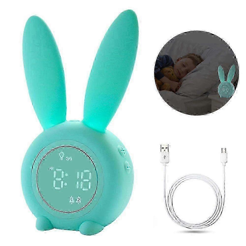 Kids Alarm Clock: Creative Rabbit Shape Wake-Up Clock for Children