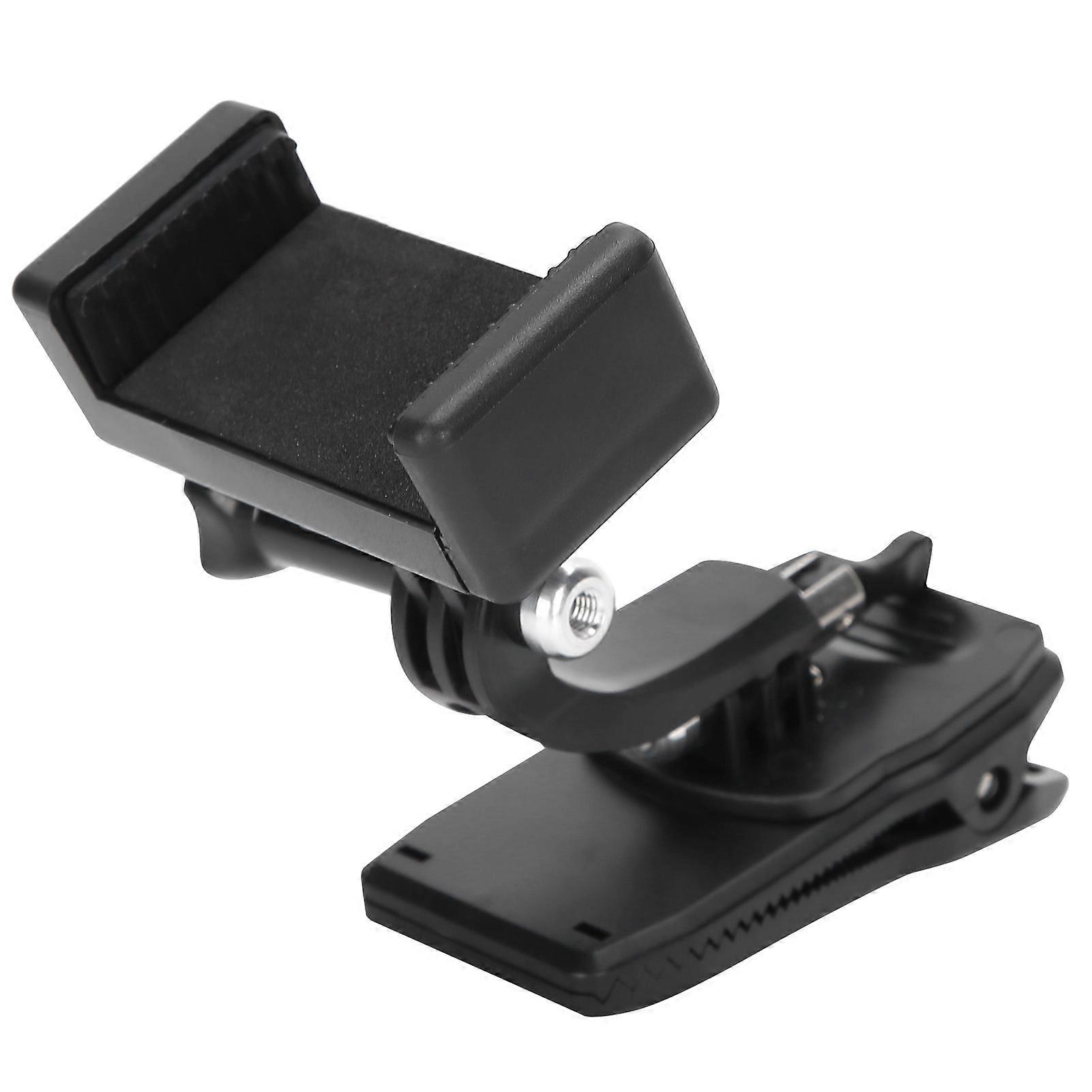 Universal Mobile Phone Backpack Fixed Bracket 360 Degree Rotary Phone Backpack Clip Holder