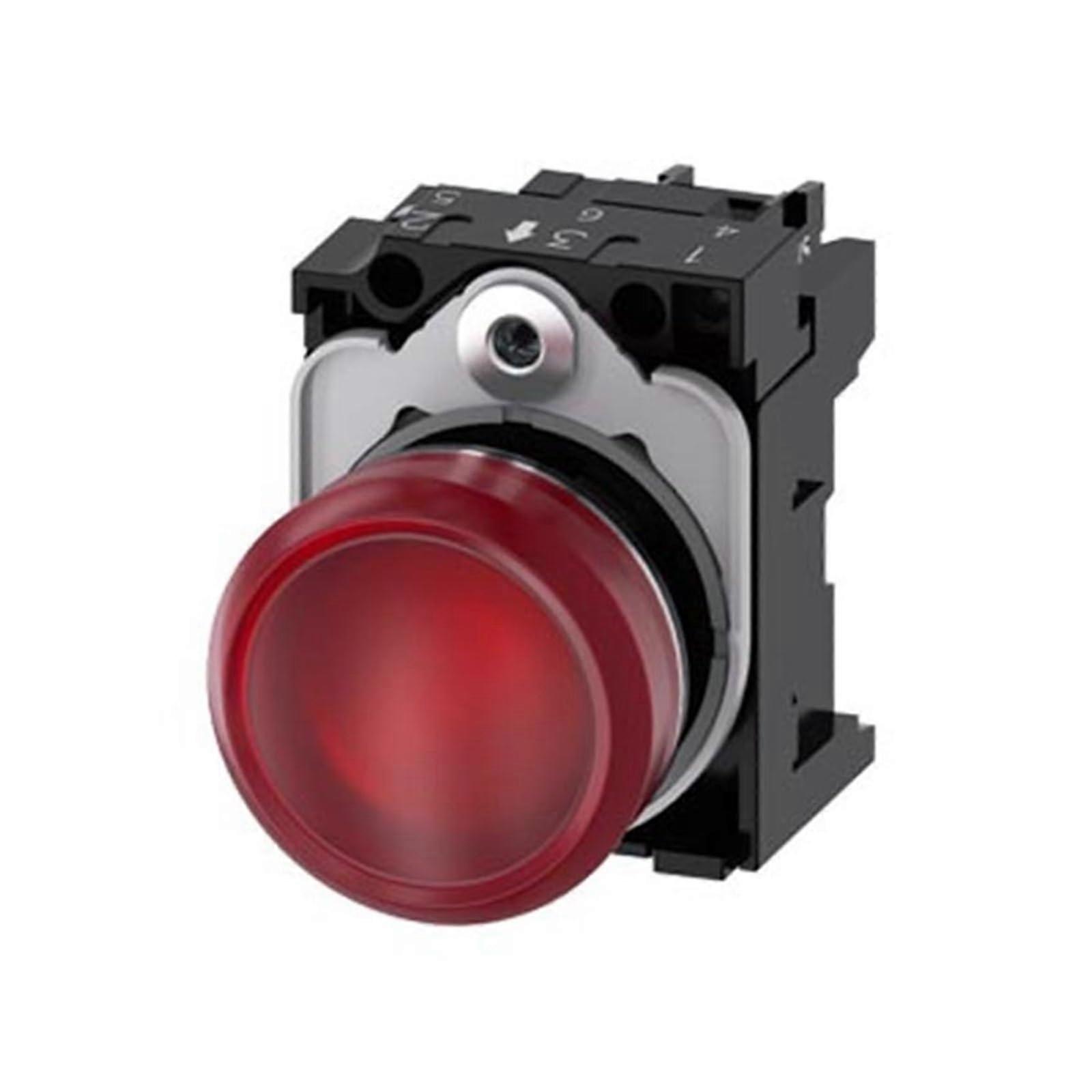 Indicator Light With Bracket 3SU11526AA201AA0 Series Industrial Indicator Lamp PanelMount