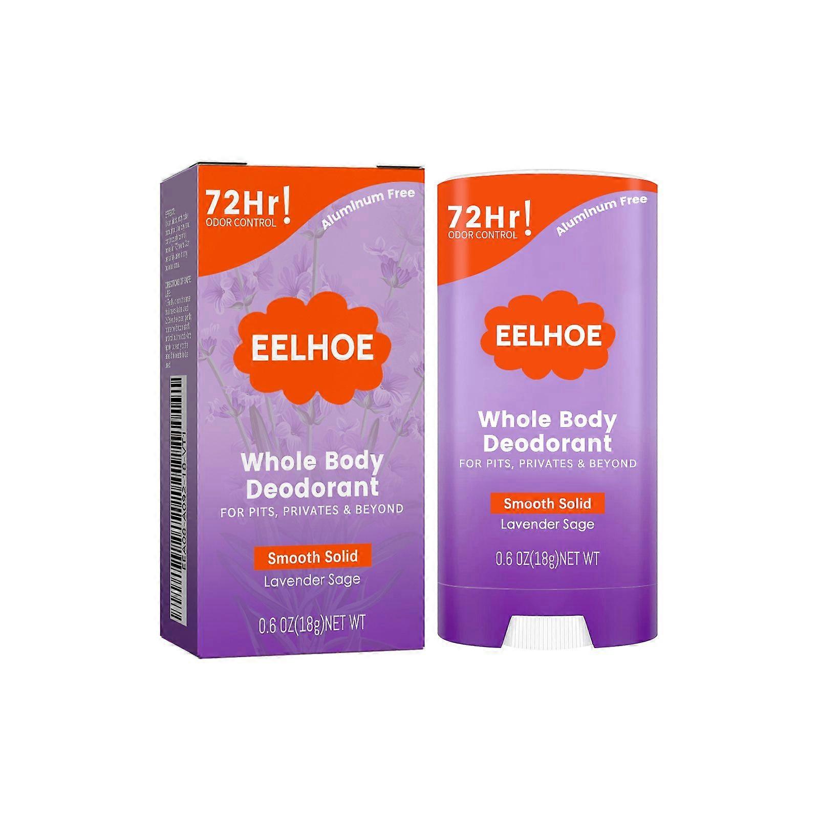 Body Care Sticks Contain Corn Starch, Lavender Extract, Citrus Extract