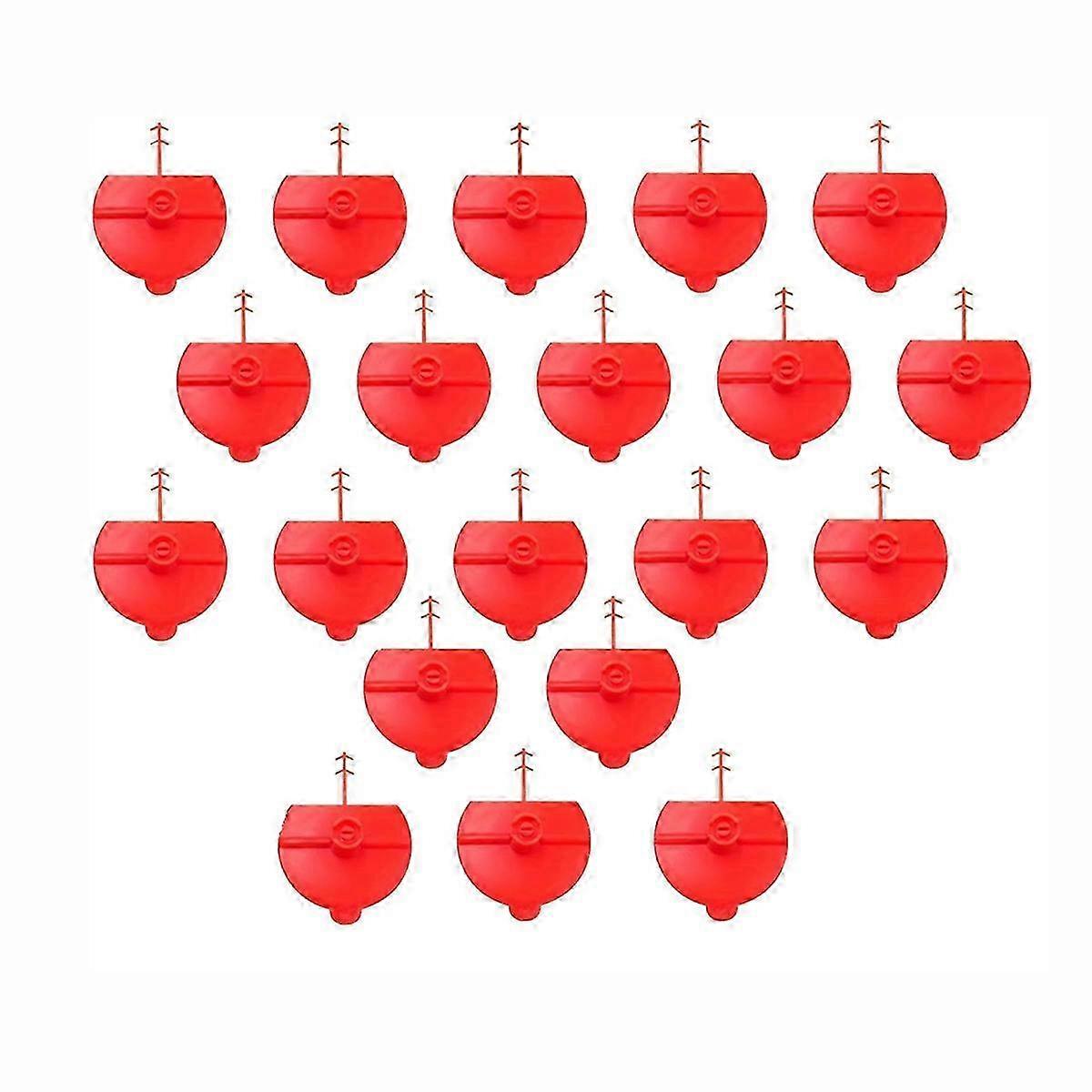 Foam flat fan nozzle for garden irrigation - 20pcs pack