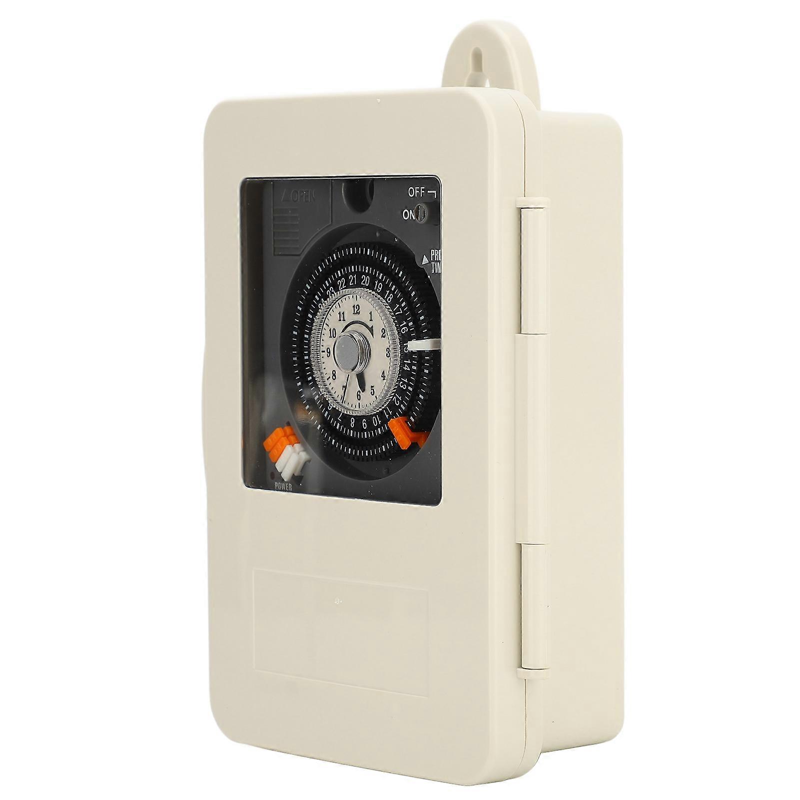 Mechanical Timer 96 Switch Segments Accurate Mechanical Lighting and Appliance Timer 100‑240V
